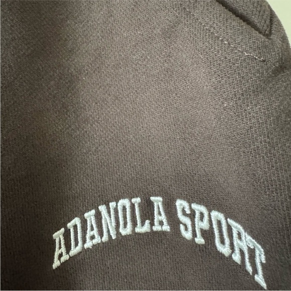 Adanola Brown Sweatshirt and Sweatpants Matching Set - Picture 7 of 10